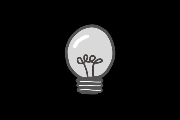 Dynamic Motion Graphic of Light Bulb on and off: Visual Impact